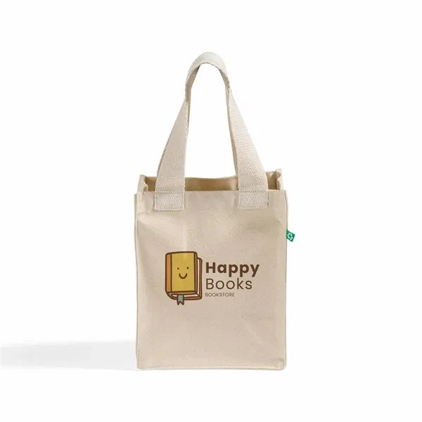 Recycled Canvas Book Tote Bag