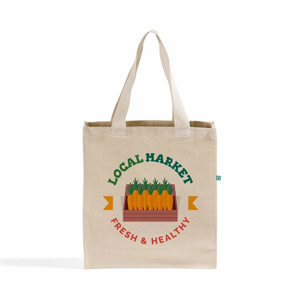 Recycled Canvas Shopper Tote Bag