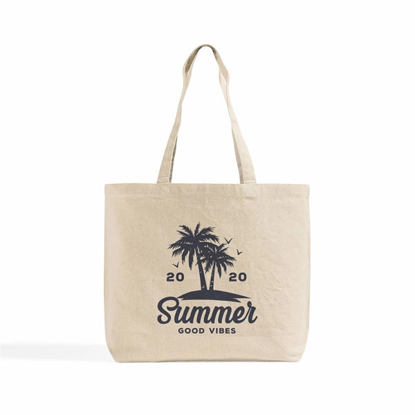 Comfort-Carry Canvas Tote Bag