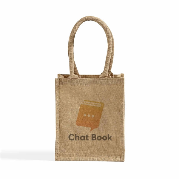 Book Jute Burlap Bag