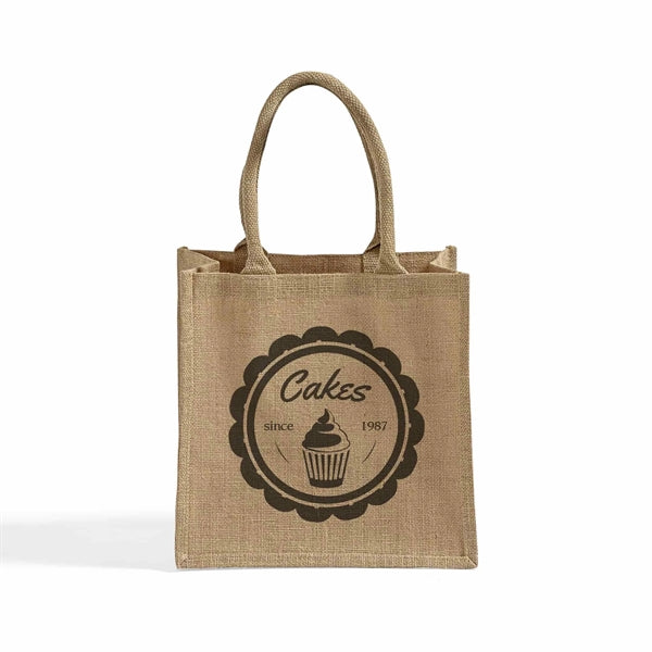 Square Jute Burlap Bag