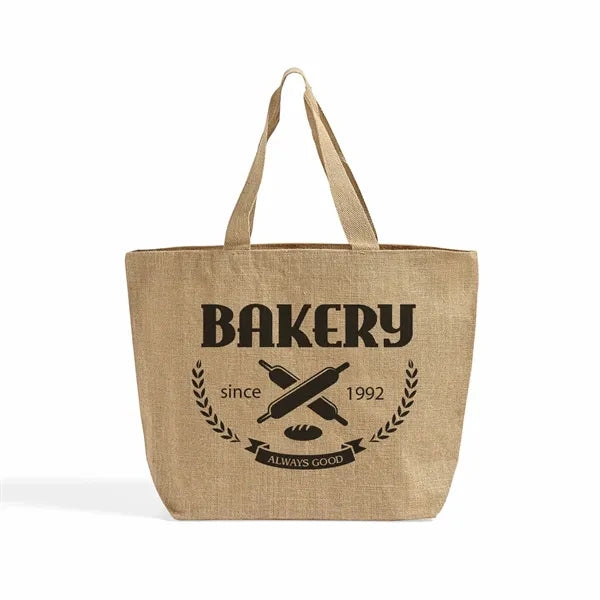 Jumbo Versatile Jute Tote Bag