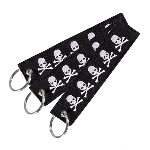 Embroidered Keychain Tag