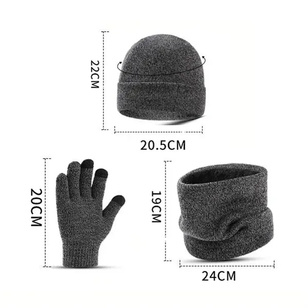Beguiling Acrylic Fiber Gloves Set