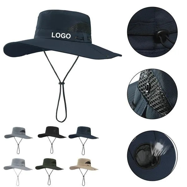Mens Wide Brim Sun Hat
