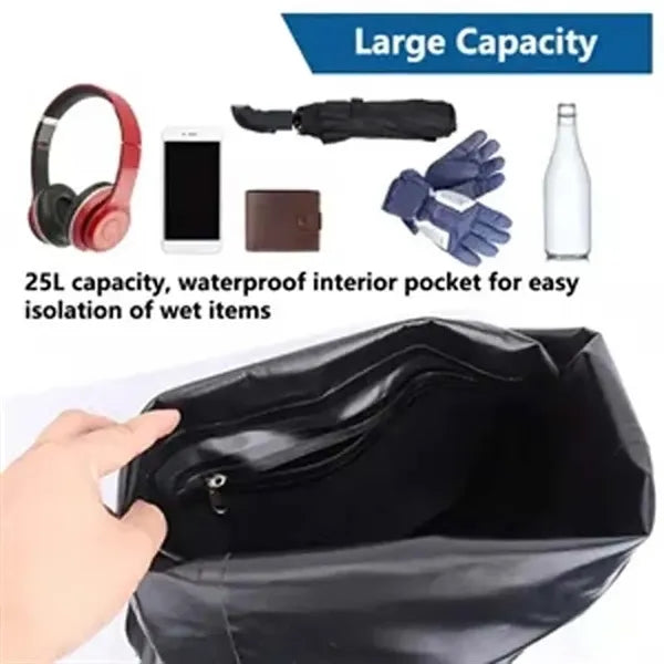 Multifunctional Swimming Waterproof Backpack 25L Diving Bag