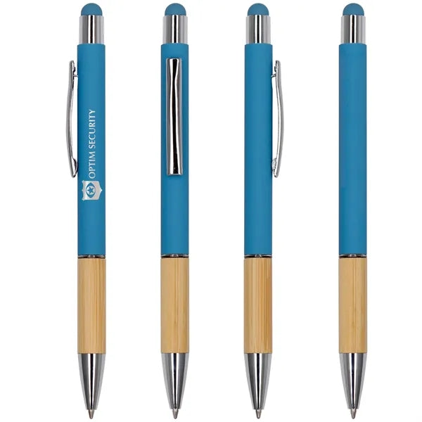 Saratoga Bamboo Grip Stylus Pen