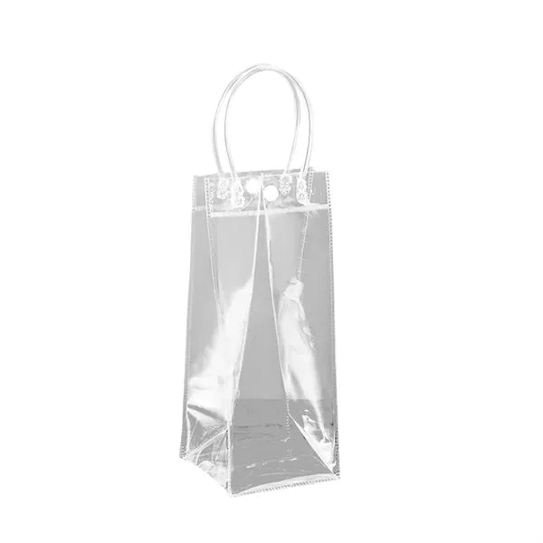 Clear PVC Plastic Gift Bags With Handle