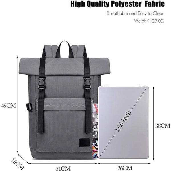 Canvas Casual Laptop Backpack