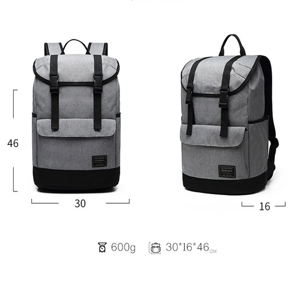 Canvas School Laptop Backpack