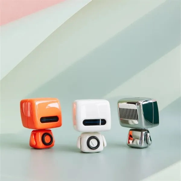 Cute Robot Design Portable Bluetooth Speaker