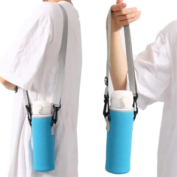 Water Bottle Bag with Strap