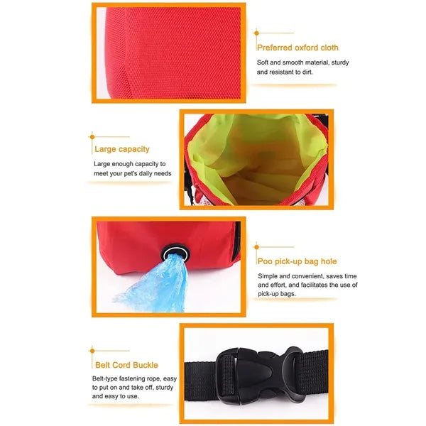 Pet feeding bag
