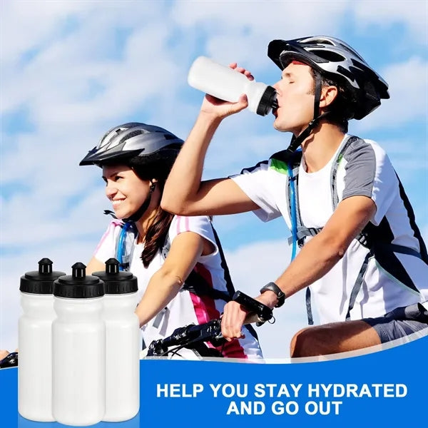 20 OZ Sports Squeeze Water Bottles For Cycling