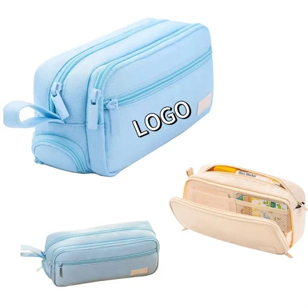 Large Capacity Stationery Zipper Pocket