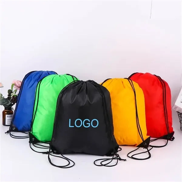 Drawstring Backpack Sports Bag Tote Sackpack