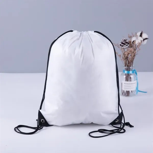 Drawstring Backpack Sports Bag Tote Sackpack