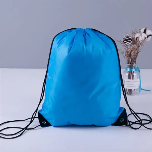 Drawstring Backpack Sports Bag Tote Sackpack