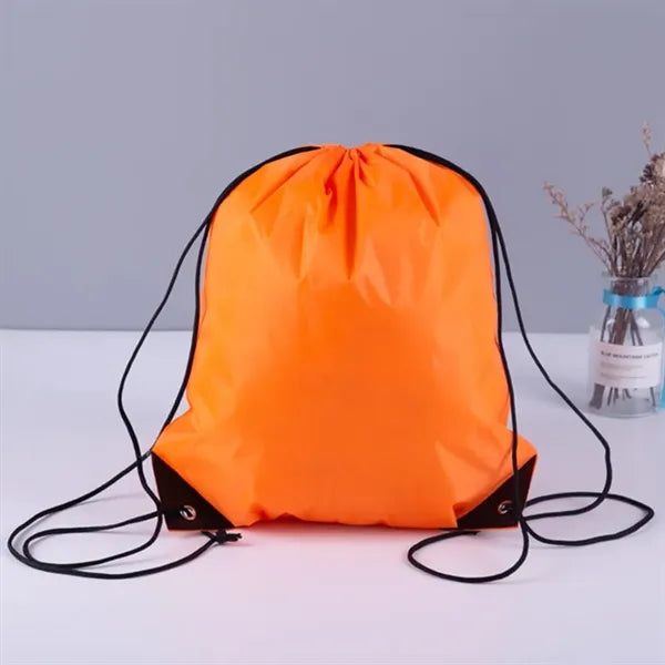 Drawstring Backpack Sports Bag Tote Sackpack