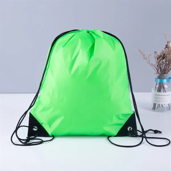Drawstring Backpack Sports Bag Tote Sackpack