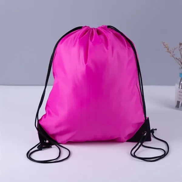 Drawstring Backpack Sports Bag Tote Sackpack