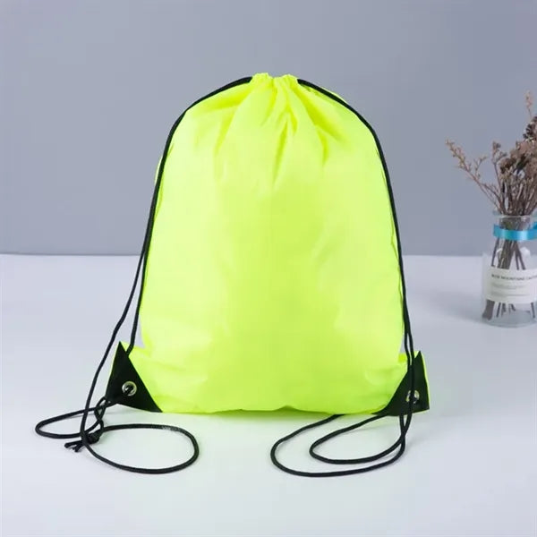 Drawstring Backpack Sports Bag Tote Sackpack