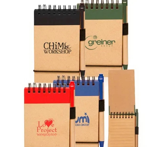 Logo ECO Jotters with Pen