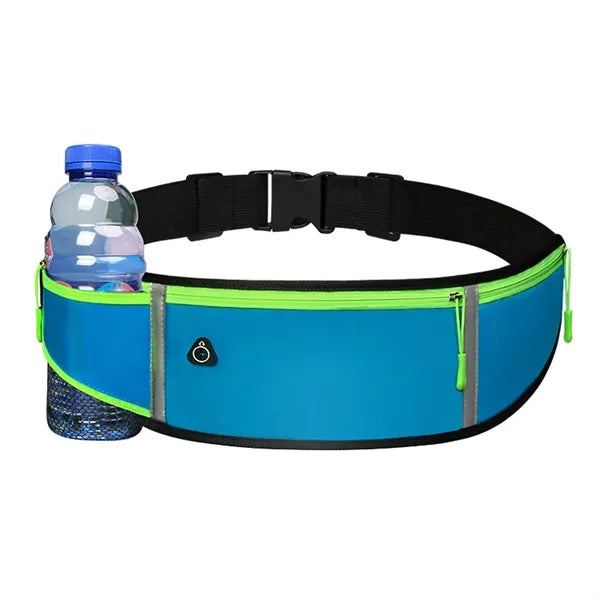 Waterproof Invisible Running Waist Bag with Bottle Holder