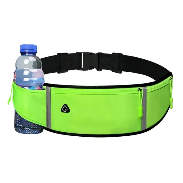 Waterproof Invisible Running Waist Bag with Bottle Holder