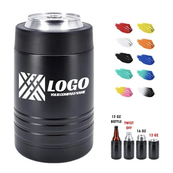 12oz Stainless Steel Insulated Can & Bottle Cooler