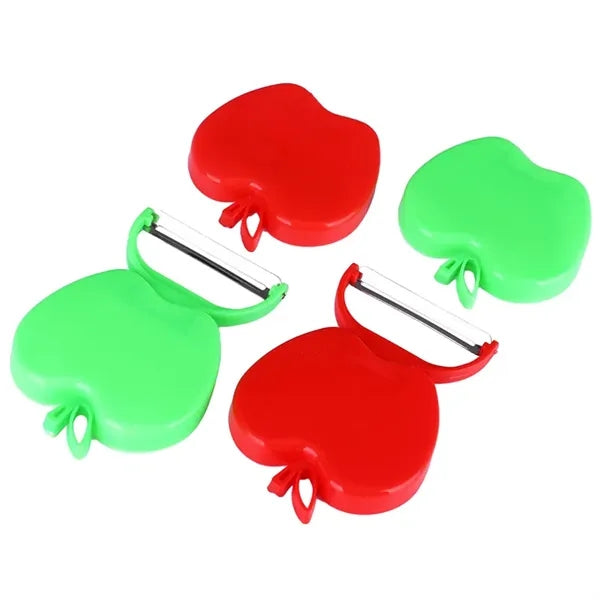 Folding vegetable peeler knife
