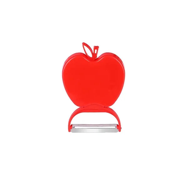 Folding vegetable peeler knife