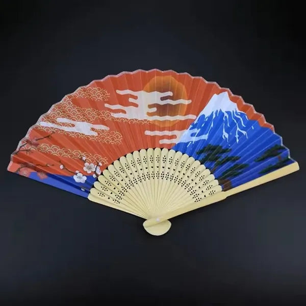 Promotion Wedding Party Folding Bamboo Fan