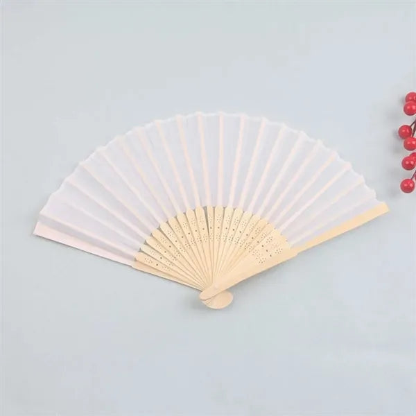 Promotion Wedding Party Folding Bamboo Fan
