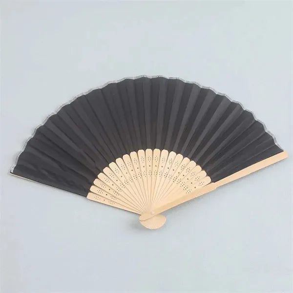 Promotion Wedding Party Folding Bamboo Fan
