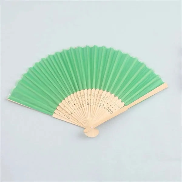 Promotion Wedding Party Folding Bamboo Fan