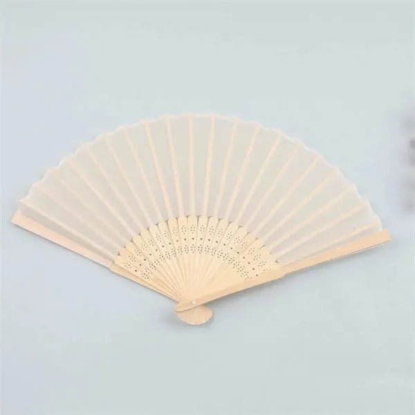 Promotion Wedding Party Folding Bamboo Fan