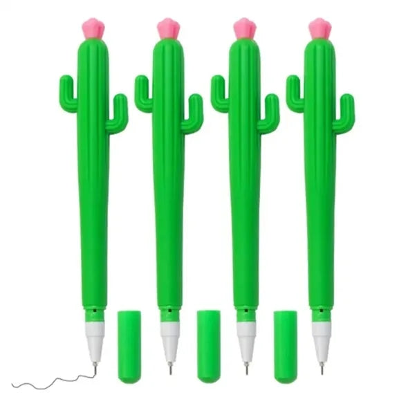 Cute Cactus Shaped Gel Pens