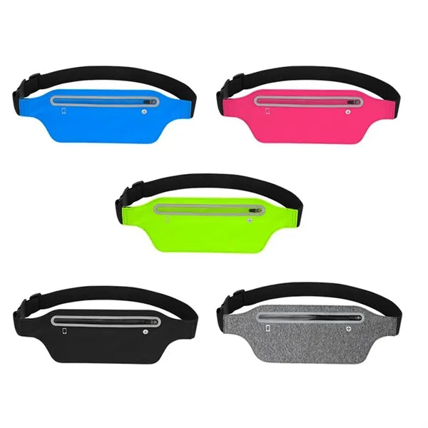 Ultra-thin Water Resistant Sport Phone Waist Bag