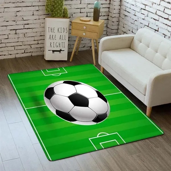 Anti-Slip Flannel Floor Mat