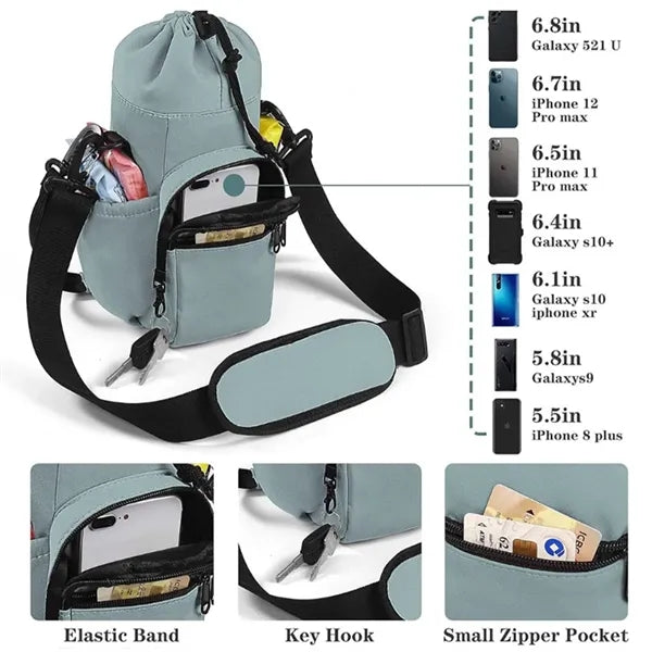 Insulated Water Bottle Holder Bag