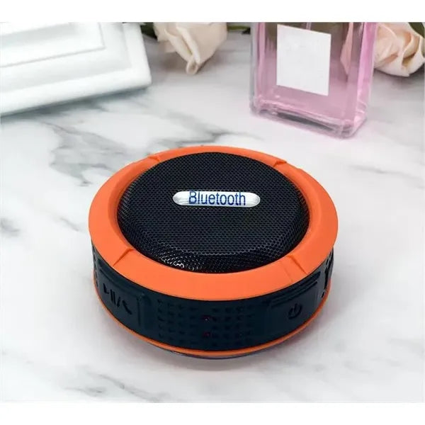 Round Shape Bluetooth Speaker With Hook