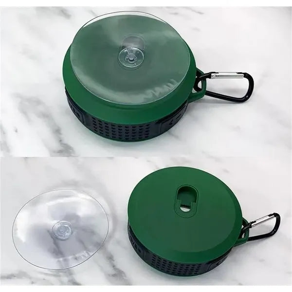 Round Shape Bluetooth Speaker With Hook