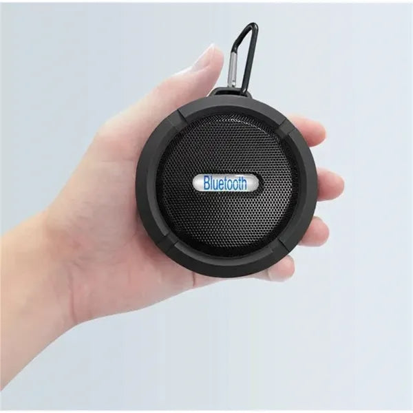 Round Shape Bluetooth Speaker With Hook