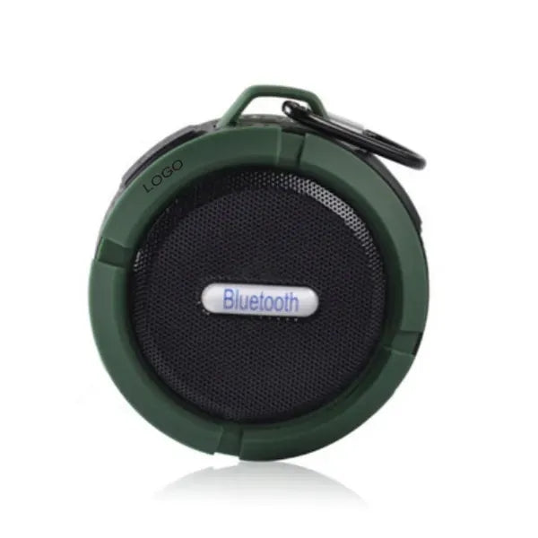 Round Shape Bluetooth Speaker With Hook