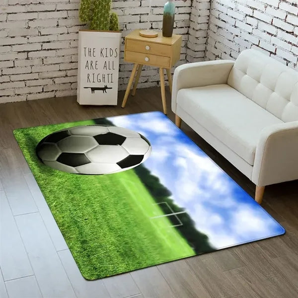 Anti-Slip Flannel Floor Mat