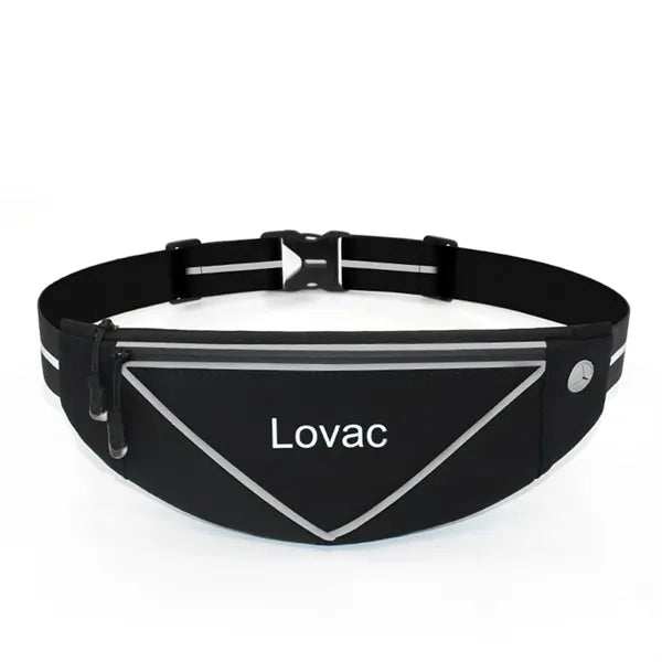 Lycra Waterproof Sport Waist Bag with Headphone Hole
