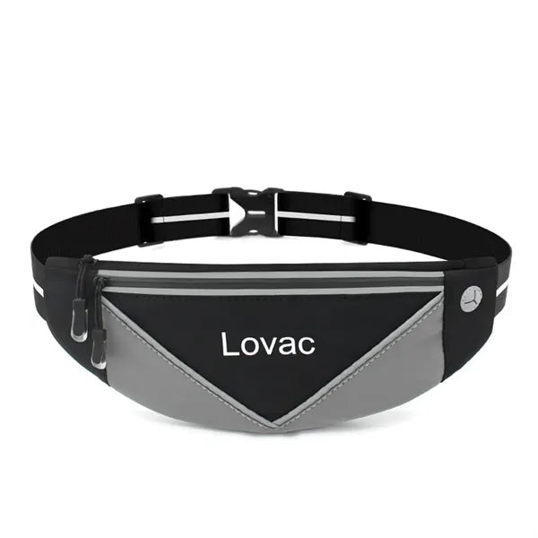Lycra Waterproof Sport Waist Bag with Headphone Hole