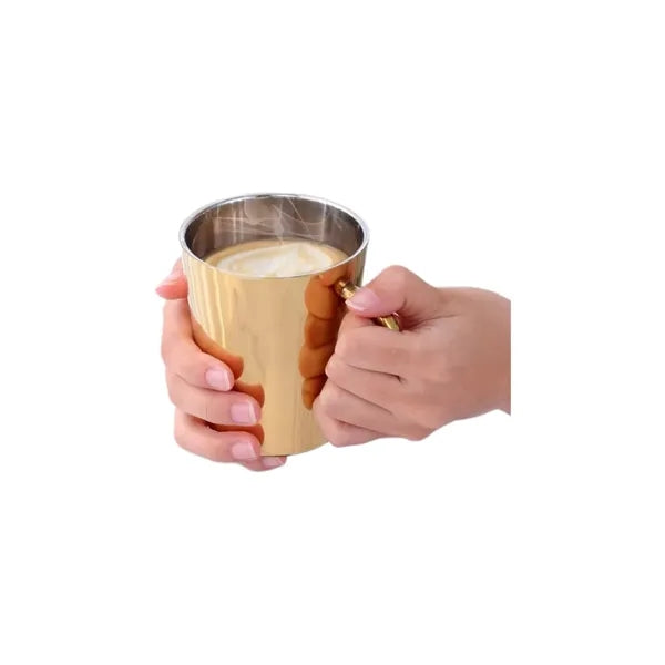 Stainless Steel Beer Mug with Handle