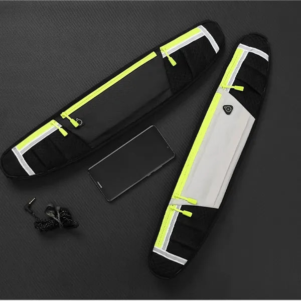 Neoprene Reflective Fitness Waist Bag with Earphone Hole